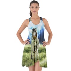 Astronaut Show Some Back Chiffon Dress by Ket1n9