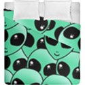 Art Alien Pattern Duvet Cover Double Side (King Size) View2