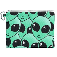 Art Alien Pattern Canvas Cosmetic Bag (xxl) by Ket1n9