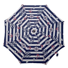 Seamless-marine-pattern Hook Handle Umbrellas (medium) by Ket1n9