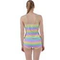 Cute Pastel Rainbow Stripes Boyleg Tankini Set  View2