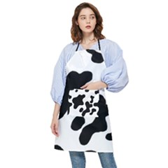 Cow Pattern Pocket Apron by Ket1n9