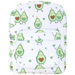 Cute-seamless-pattern-with-avocado-lovers Full Print Backpack by Ket1n9