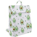 Cute-seamless-pattern-with-avocado-lovers Flap Top Backpack View2