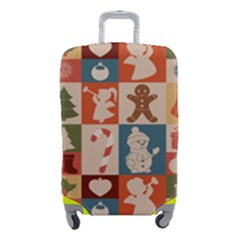 Cute Christmas Seamless Pattern Vector  - Luggage Cover (small) by Grandong