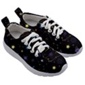 Starry Night  Space Constellations  Stars  Galaxy  Universe Graphic  Illustration Kids Athletic Shoes View3