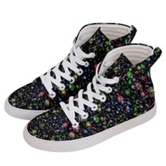 Illustration Universe Star Planet Men s Hi-top Skate Sneakers by Grandong