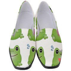 Kawaii-frog-rainy-season-japanese Women s Classic Loafer Heels by Grandong