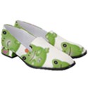 Kawaii-frog-rainy-season-japanese Women s Classic Loafer Heels View3