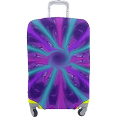 Wallpaper Tie Dye Pattern Luggage Cover (large) by Ravend