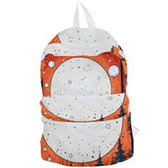 Moon Night Nature Dream Sky Foldable Lightweight Backpack by Vaneshop