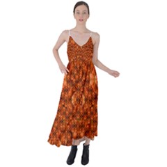 Floral Time In Peace And Love Tie Back Maxi Dress by pepitasart
