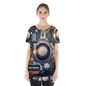 Illustrations Technology Robot Internet Processor Skirt Hem Sports Top View1