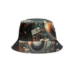 Illustrations Technology Robot Internet Processor Bucket Hat (kids) by Vaneshop