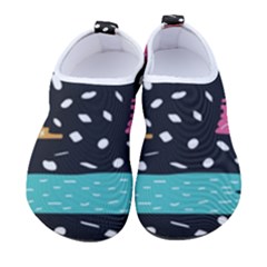 Art Pattern Design Wallpaper Background Print Patterns Kids  Sock-style Water Shoes by Vaneshop