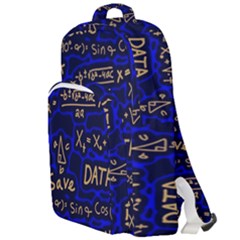 Art Pattern Design Background Graphic Double Compartment Backpack by Vaneshop