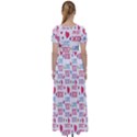 Love Mom Happy Mothers Day I Love Mom Graphic High Waist Short Sleeve Maxi Dress View2