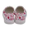 Love Mom Happy Mothers Day I Love Mom Graphic Women s Canvas Slip Ons View4