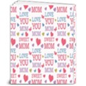 Love Mom Happy Mothers Day I Love Mom Graphic 8  x 10  Softcover Notebook View2