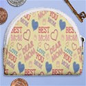 Love Mom Happy Mothers Day I Love Mom Graphic Pattern Horseshoe Style Canvas Pouch View2