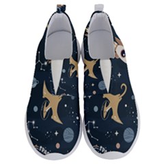 Space Theme Art Pattern Design Wallpaper No Lace Lightweight Shoes by Vaneshop