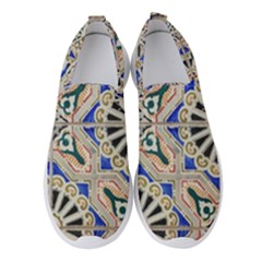 Ceramic-portugal-tiles-wall- Women s Slip On Sneakers by Amaryn4rt