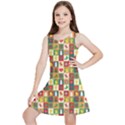 Pattern-christmas-patterns Kids  Lightweight Sleeveless Dress View1