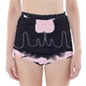 Garage Indie Arctic Monkeys Psychedelic Punk Rock High-Waisted Bikini Bottoms View1