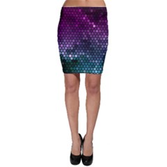 Digital Abstract Party Event Bodycon Skirt by Pakjumat