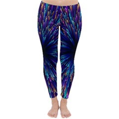 Abstract Beam Blast Classic Winter Leggings by Pakjumat