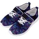 Abstract Beam Blast Men s Velcro Strap Shoes View2