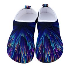 Abstract Beam Blast Kids  Sock-style Water Shoes by Pakjumat