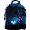 Trees Surreal Universe Silhouette Mini Full Print Backpack View1