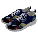 Starry Surreal Psychedelic Astronaut Space Women Athletic Shoes View2