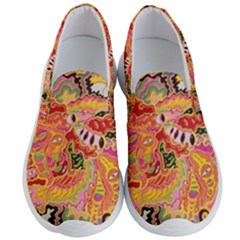 Fantasy Psychedelic Surrealism Trippy Men s Lightweight Slip Ons by Modalart