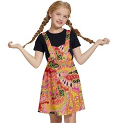 Fantasy Psychedelic Surrealism Trippy Kids  Apron Dress by Modalart