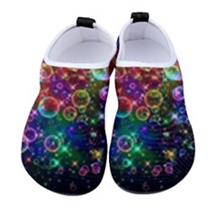 Psychedelic Bubbles Abstract Kids  Sock-style Water Shoes by Modalart