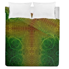 Psychedelic Screen Trippy Duvet Cover Double Side (queen Size) by Modalart