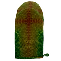 Psychedelic Screen Trippy Microwave Oven Glove by Modalart