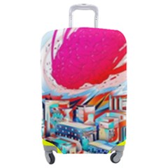 Artistic Psychedelic Art Luggage Cover (medium) by Modalart