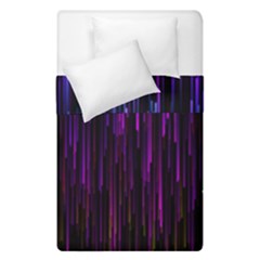 Stars Are Falling Electric Abstract Duvet Cover Double Side (single Size) by Modalart