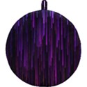 Stars Are Falling Electric Abstract Round Trivet View1