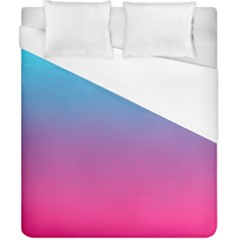 Blue Pink Purple Duvet Cover (california King Size) by Dutashop