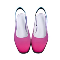 Blue Pink Purple Women s Classic Slingback Heels by Dutashop