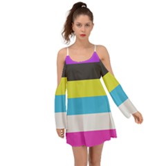 Bigender Flag Copy Boho Dress by Dutashop