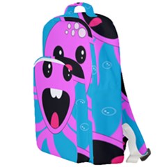 Bubble Octopus Copy Double Compartment Backpack by Dutashop