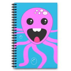 Bubble Octopus Copy 5 5  X 8 5  Notebook by Dutashop