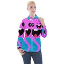 Bubble Octopus Copy Women s Long Sleeve Pocket Shirt View1