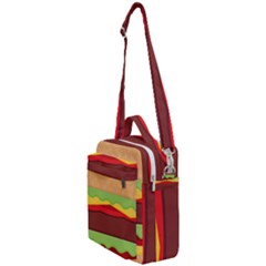 Cake Cute Burger Crossbody Day Bag by Dutashop