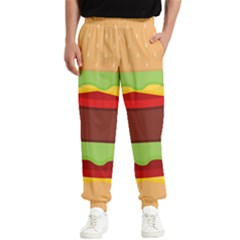 Cake Cute Burger Men s Elastic Waist Pants by Dutashop